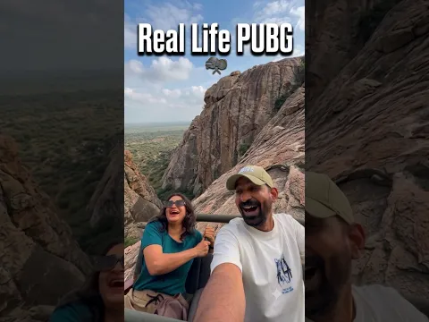 Try this at your own risk in Jawai! 😱🔥 #ghumakkadbugz #jawai #safari #masaimara #india