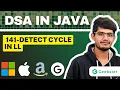 Detect Cycle In Linked List I LeetCode 141 Top Interview Question Java DSA Geekster Amazon