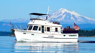 FULL TOUR of our Completely TRANSFORMED $100 Boat | 1978 DeFever 43′ Trawler