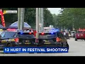 12 hurt in festival shooting in Toledo Ohio