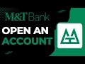 How to Open Account on M T Bank