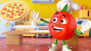 Tomato Doppi ⭐ Patrulha da Pizza ⭐ Desenhos Animados Engraçados Para Crianças