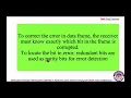 Error Correction - Part 1