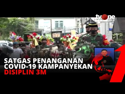 Penegakan Prokes, Satgas Penanganan Covid-19 Kampanyekan Disiplin 3M | tvOne
