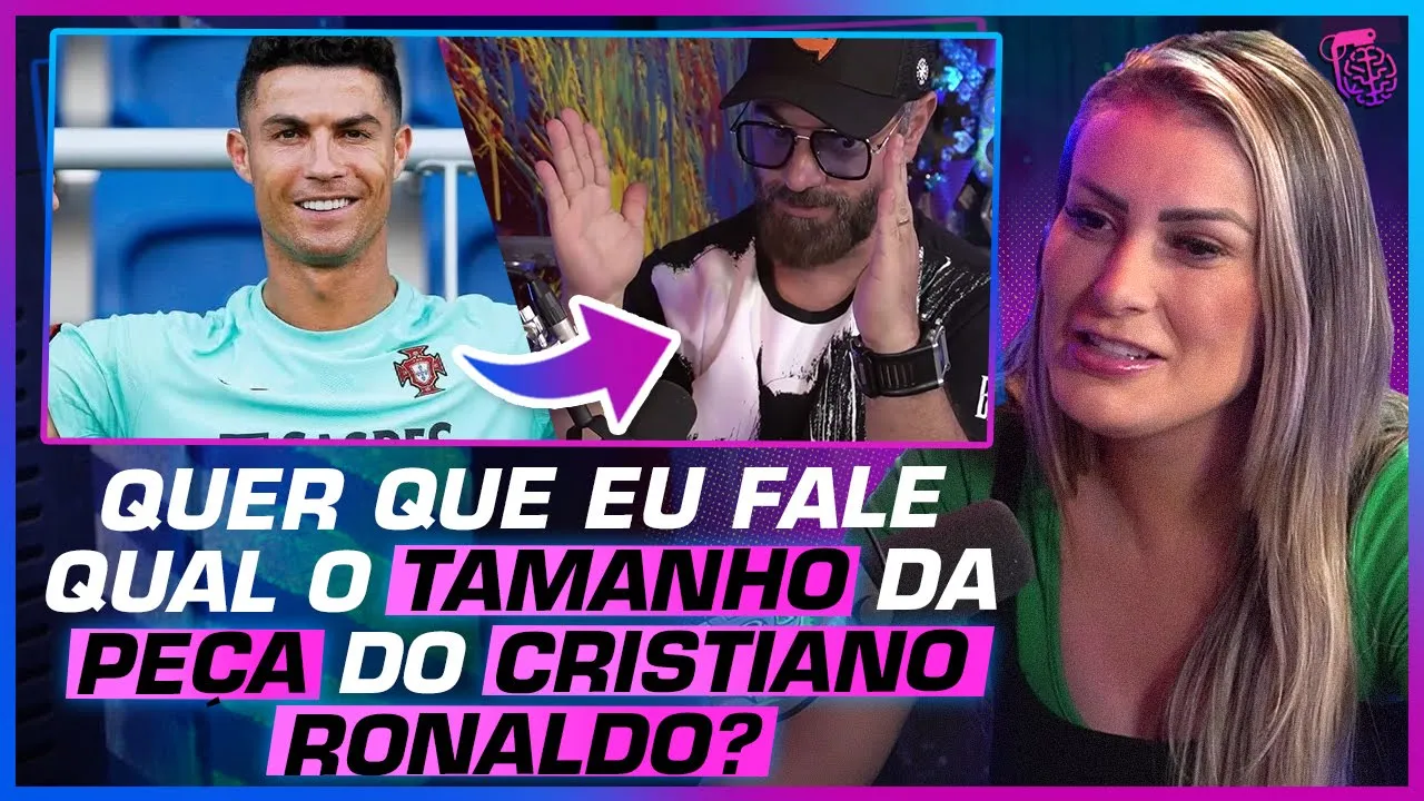 REVELANDO DETALHES DO CASO COM O JOGADOR CRISTIANO RONALDO - ANDRESSA URACH