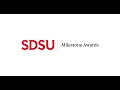 SDSU Staff Faculty Milestone Awards 2025