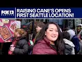 Raising Cane s first Seattle location grand opening