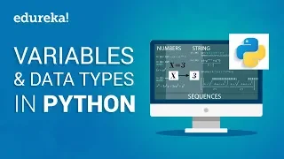 Variables Data Types In Python Python Tutorial For Beginners Python Programming Edureka