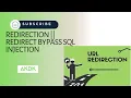 Redirect Redirection Bypass Sql Injection