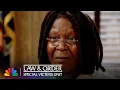 Guest Star Whoopi Goldberg Barba Grills a Social Worker on the Stand Law Order SVU NBC