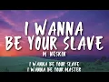 Måneskin - I WANNA BE YOUR SLAVE (Lyrics/Testo) Eurovision 2021