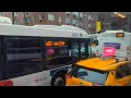 MTA BxM8 Bus Ride via 2nd 9th Avenues 2007 MCI D4500CL 3421 From Pelham Bay to Midtown