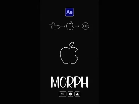 Easily Morph Logos Into Anything in After Effects