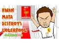Download Lagu Steven Gerrard Red Card/Stamp BY JUAN MATA🐓Liverpool vs Man Utd👹 1-2 22.3.15 Mata Song Cartoon