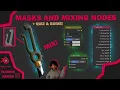 COMBINE Masks and Mixing Nodes Light Path - Blender Texture Basics