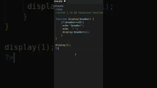 Recursive function PHP