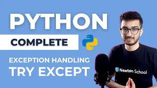 Exception Handling in Python Try Except Else and Finally keyword Complete Python Playlist