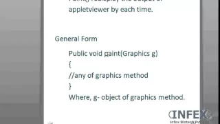 JAVA 20 creating and executing applet