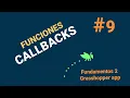 FUNCIONES CALLBACK - FUNDAMENTOS 2 Grasshopper APP