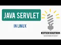 How to Run Java Servlet Program using Apache Tomcat Server in Ubuntu Linux
