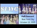 Lagu 251021 스테이씨 STAYC - Full concert (23 songs) live @ Madison Square Garden Theater, NYC 4K Fancam