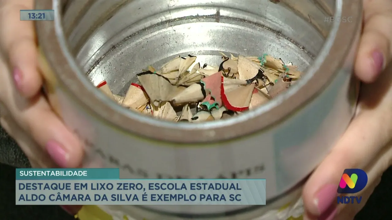 Destaque em lixo zero, Escola Estadual Aldo Câmara da Silva é exemplo para SC