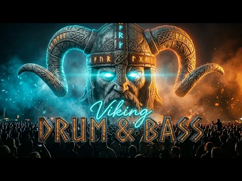Viking Drum & Bass Mix 2026 | Neurofunk DnB | Music Visualiser