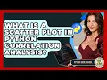 What Is A Scatter Plot In Python Correlation Analysis - Python Code School