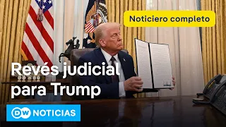 🔴DW Noticias del 23 de enero: Un juez bloquea el decreto que eliminaba la ciudadanía por nacimiento