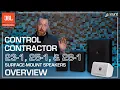AV Solutions JBL Control Contractor 28 On-Wall Speakers Overview Specs Sound Technology