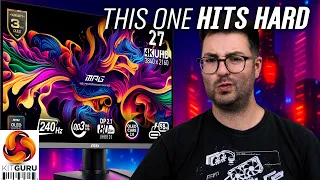 Killer 4K 240Hz QD OLED MSI MPG 272URX 