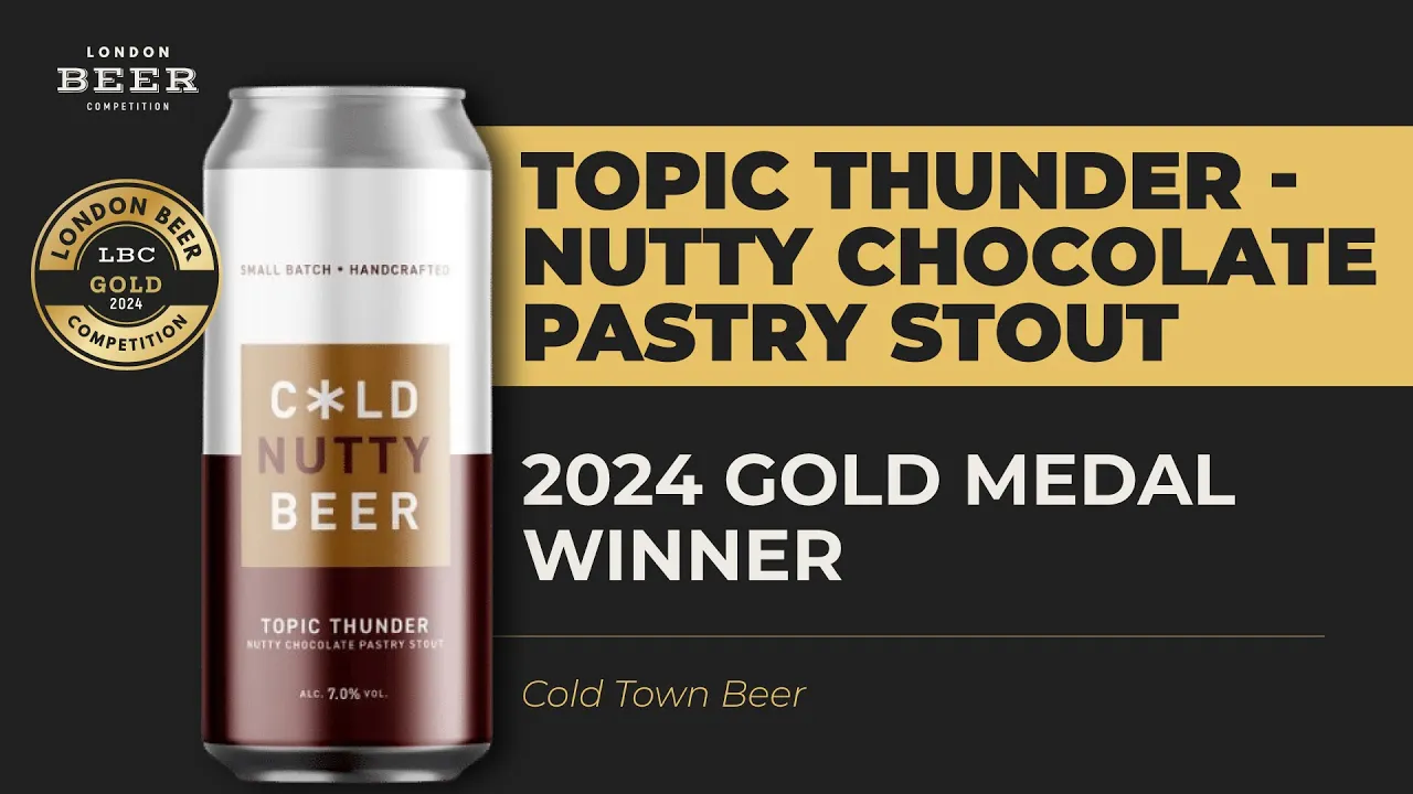 Topic Thunder - Nutty Chocolate Pastry Stout | 2024 Gold Medal Winner