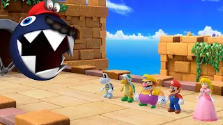 Mario vs Peach vs Rosalina vs Daisy - Super Mario Party [4 Players]