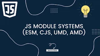 Javascript Modules Formats Demystified ESM CJS UMD and AMD Explained Javascript Modules system