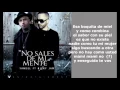 Lagu No Sales De Mi Mente - Yandel ft Nicky Jam | (Official Lyric Video) Letras Oficial
