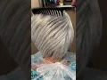 All natural hair straighten with a flat Iron By Stephanie