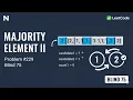 Majority Element II - Leetcode 229