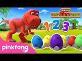 Download Lagu Let's Count with Dinosaurs @PinkfongDinosaurs | Dinosaur Cartoon \u0026 Song | Pinkfong for Kids