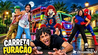 A CARRETA FURACÃO ENLOUQUECEU E INVADIU O RANCHO!