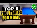 TOP 5 BEST POOL TABLES for HOME 2025 Best POOL TABLES under 1000
