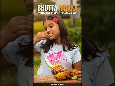 Street style bhutta pora #roastedcorn #corn #recipe #food #minivlog