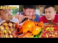 Download Lagu What a huge roast chicken!|Eating Spicy Food and Funny Pranks|Funny Mukbang