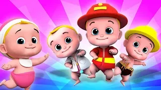 Download Lima Bayi Kecil | lagu untuk anak-anak | sajak anak-anak | Five Little Babies | Kids Tv Indonesia MP3