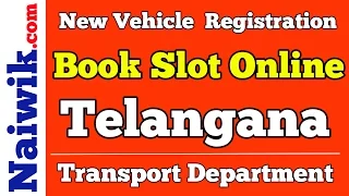 New Vehicle Registration Telangana Transport Department Book Slot Online 