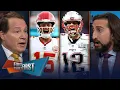 Can Patrick Mahomes still catch Tom Brady in the GOAT-bate NFL FIRST THINGS FIRST