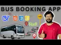 3D Bus Booking Website HTML CSS JavaScript Project Full Responsive Design Shubham Bytes