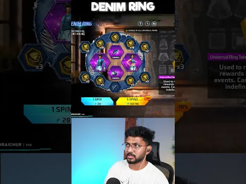 Denim Ring Event.. Worth Ah Kaadha?? 😭🙏  #shorts #youtubeshorts #freefire #munnabhai