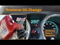 Chevy Traverse Oil Change Difficult But Do-able