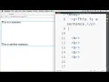 Explain Comments White Space and line breaks in HTML by tutorial point