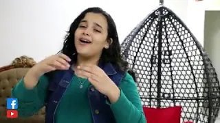 انا في الغرام   يارب تعجبكم   اسمعوها وقولولي اي رايكو وشير كتير لوسمحتم  اشرقت احمد ذا فويس كيدز دندنها